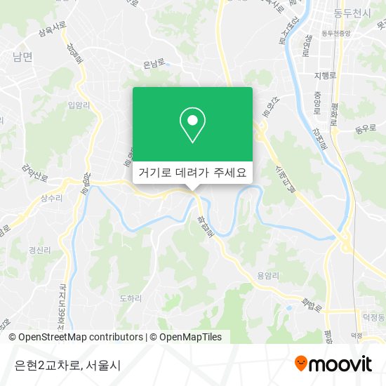 은현2교차로 지도