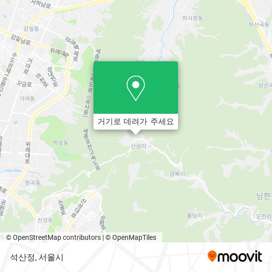 석산정 지도