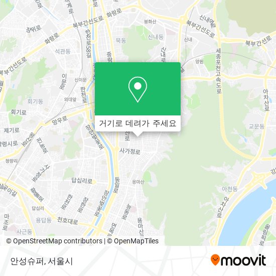 안성슈퍼 지도