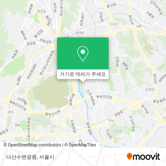 다산수변공원 지도