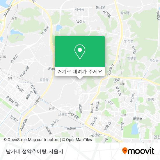 남가네 설악추어탕 지도