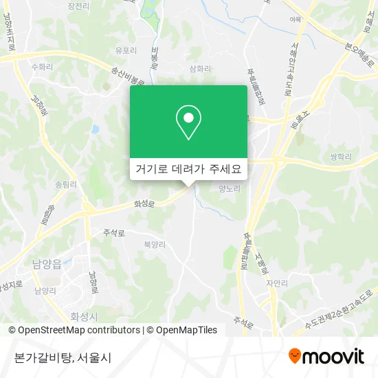 본가갈비탕 지도