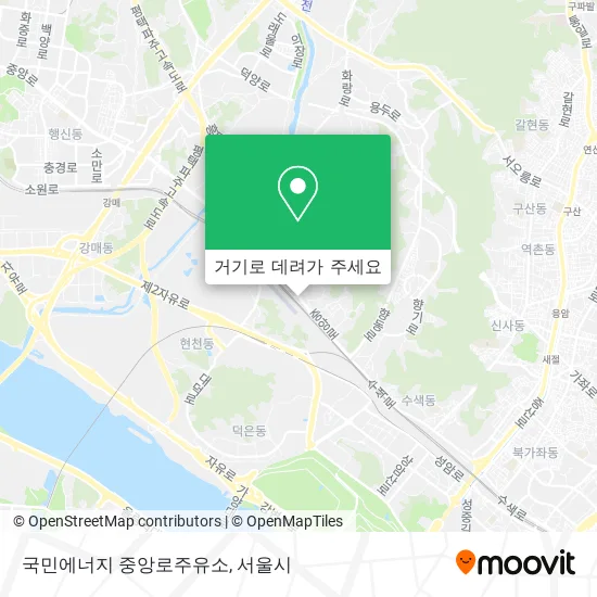 국민에너지 중앙로주유소 지도