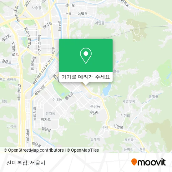 진미복집 지도