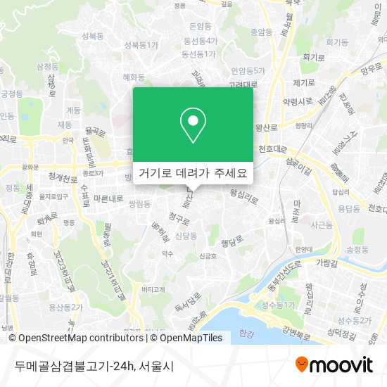 두메골삼겹불고기-24h 지도