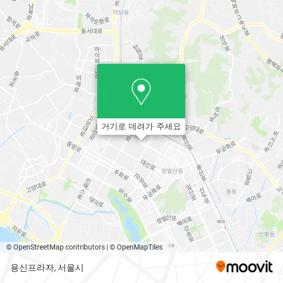 용신프라자 지도