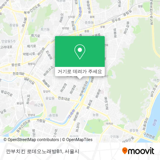 깐부치킨              로데오노래방B1 지도