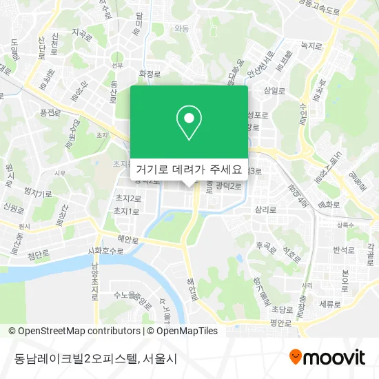 동남레이크빌2오피스텔 지도