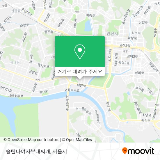 송탄나여사부대찌개 지도