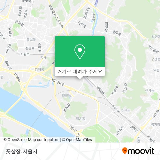 풋살장 지도