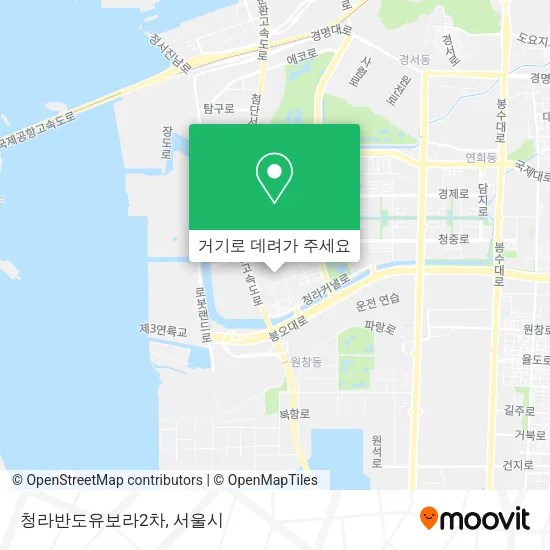 청라반도유보라2차 지도