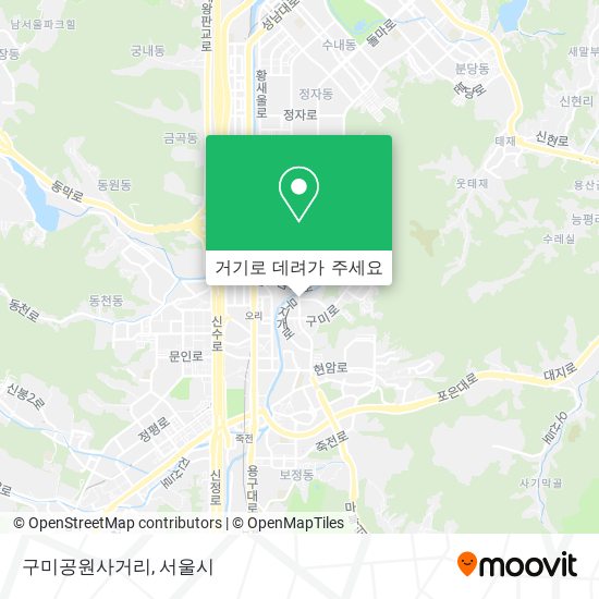 구미공원사거리 지도