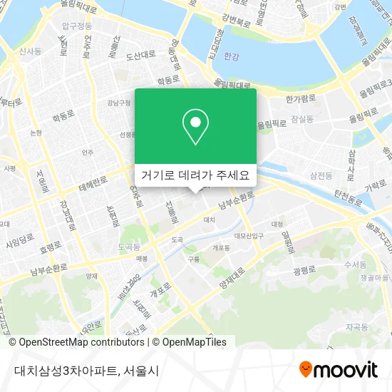 대치삼성3차아파트 지도