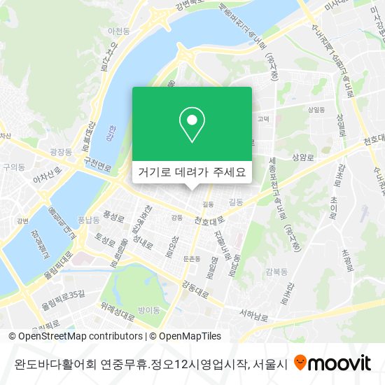 완도바다활어회      연중무휴.정오12시영업시작 지도