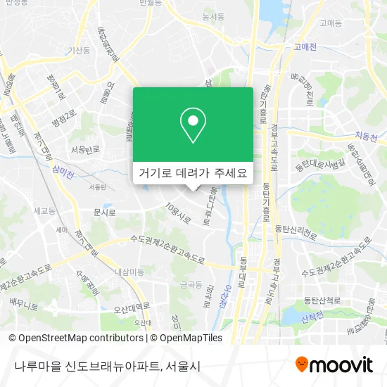 나루마을 신도브래뉴아파트 지도