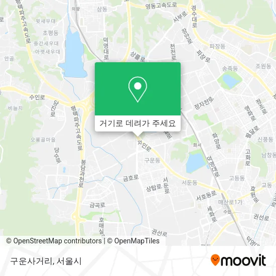 구운사거리 지도