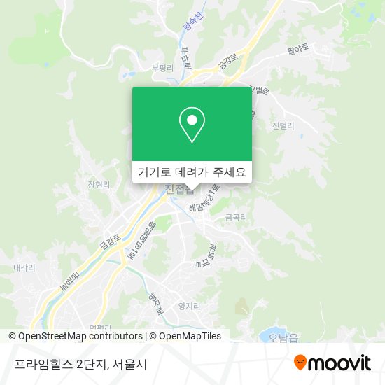 프라임힐스 2단지 지도