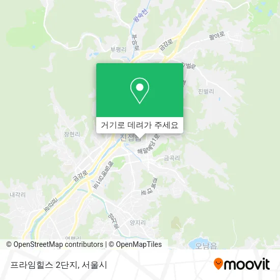 프라임힐스 2단지 지도