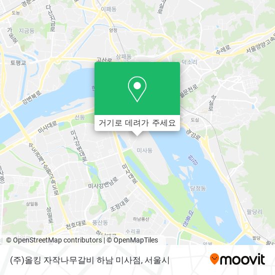 (주)올킹 자작나무갈비 하남 미사점 지도