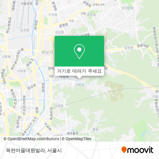 목련마을대원빌라 지도