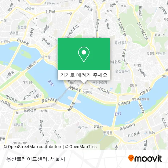 용산트레이드센터 지도