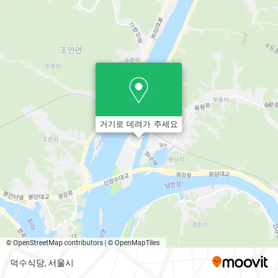 덕수식당 지도