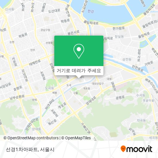선경1차아파트 지도