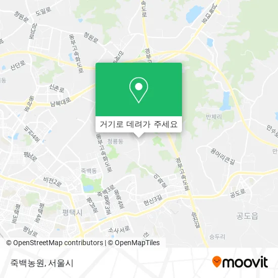 죽백농원 지도