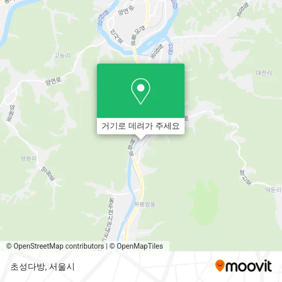 초성다방 지도
