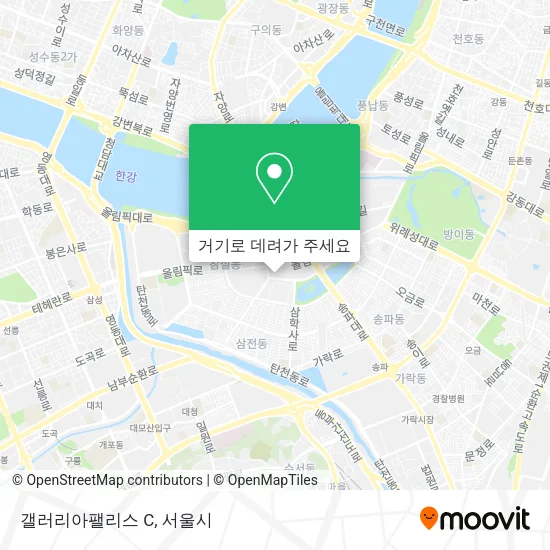 갤러리아팰리스 C 지도