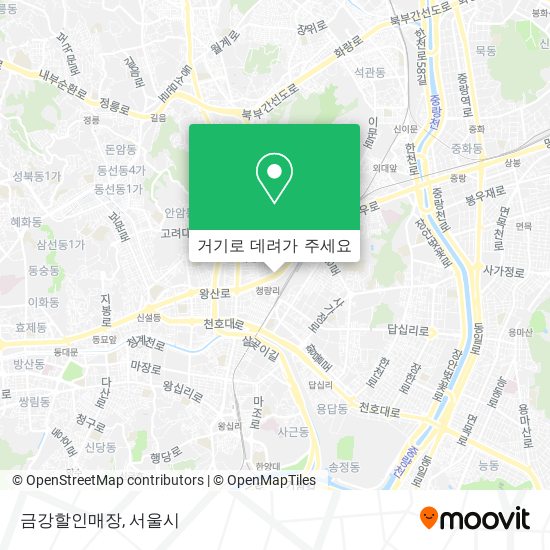 금강할인매장 지도