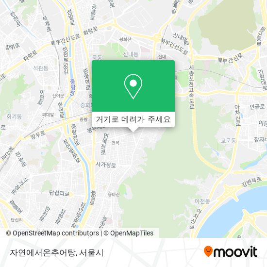 자연에서온추어탕 지도