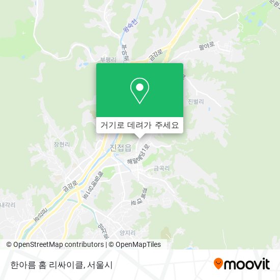 한아름 홈 리싸이클 지도