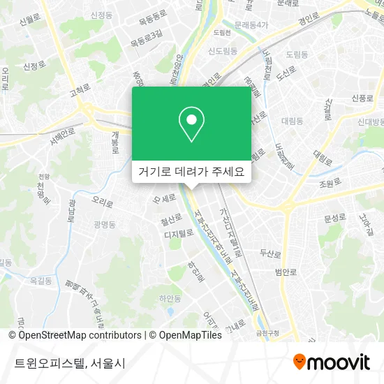 트윈오피스텔 지도