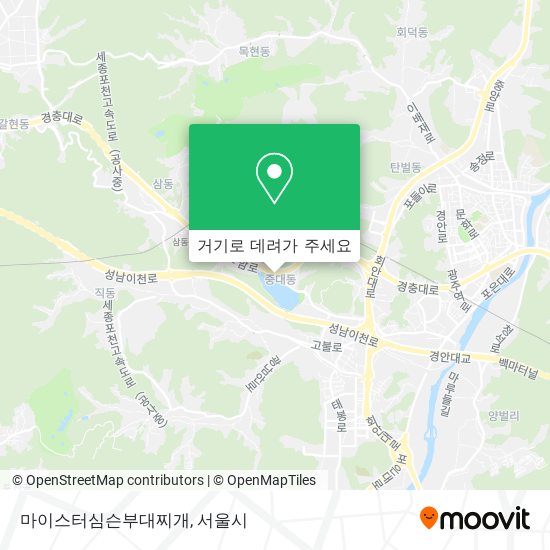 마이스터심슨부대찌개 지도
