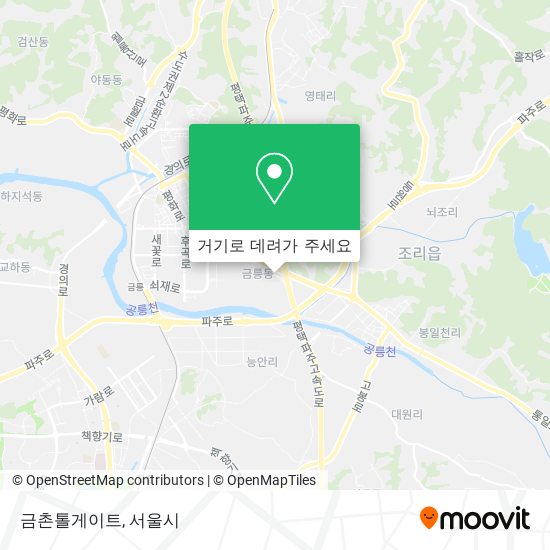 금촌톨게이트 지도