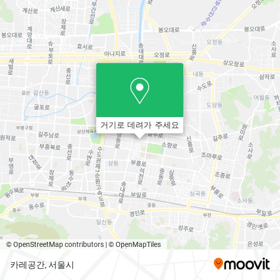 카레공간 지도