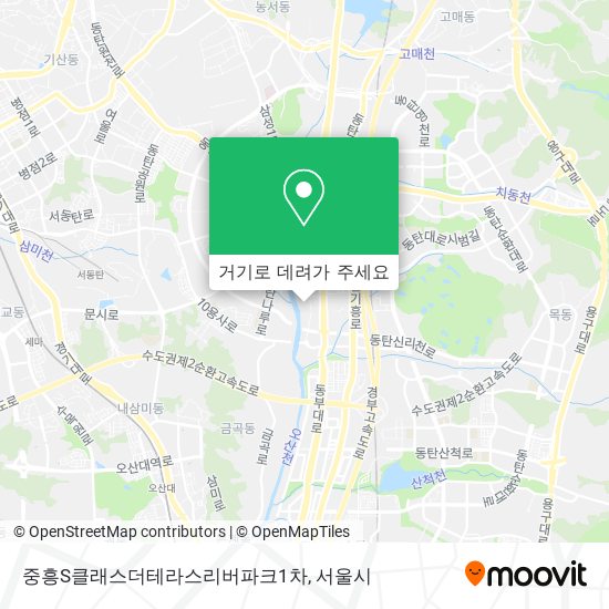 중흥S클래스더테라스리버파크1차 지도
