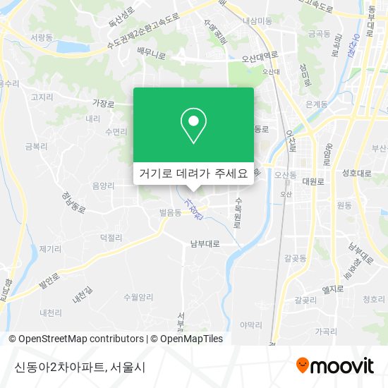 신동아2차아파트 지도