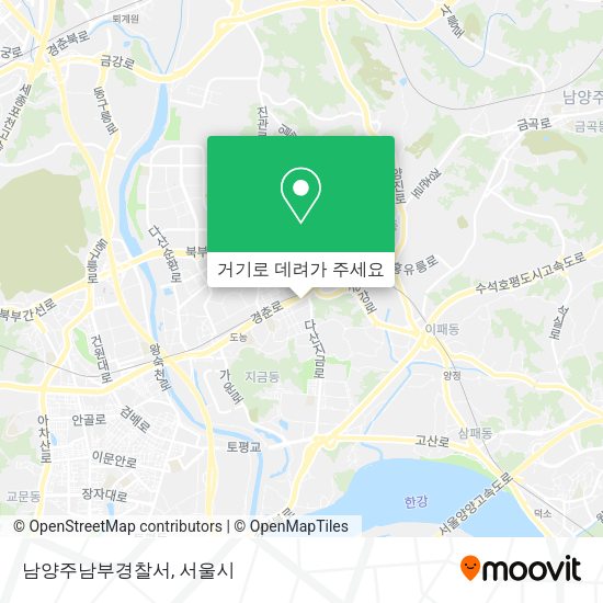 남양주남부경찰서 지도