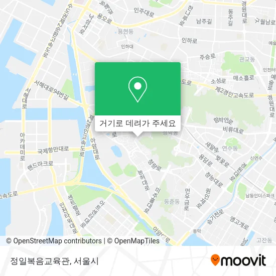 정일복음교육관 지도