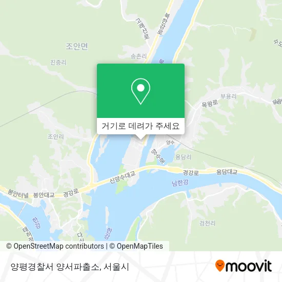 양평경찰서 양서파출소 지도