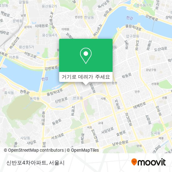 신반포4차아파트 지도