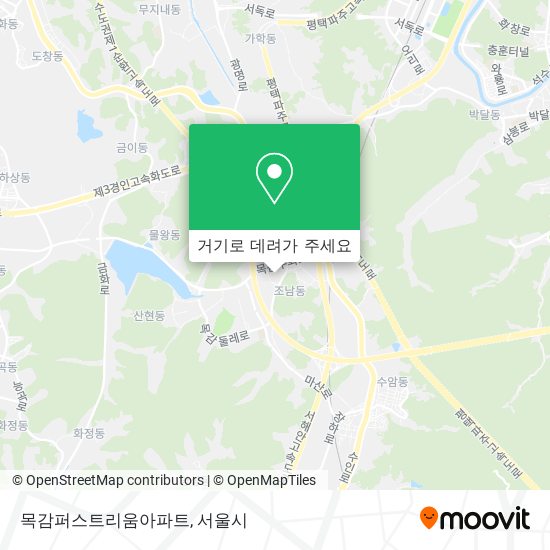 목감퍼스트리움아파트 지도