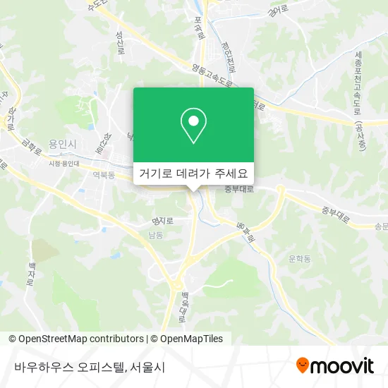 바우하우스 오피스텔 지도