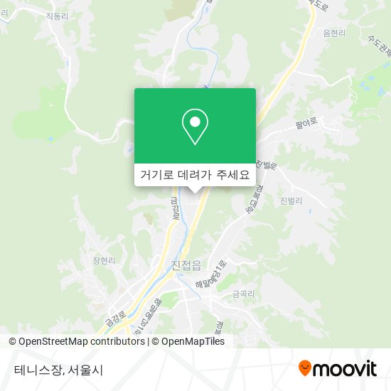 테니스장 지도