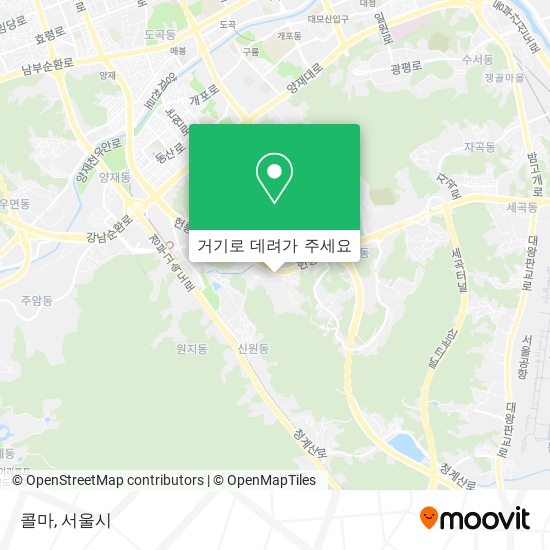 콜마 지도