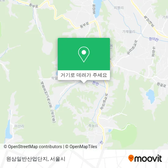 원삼일반산업단지 지도