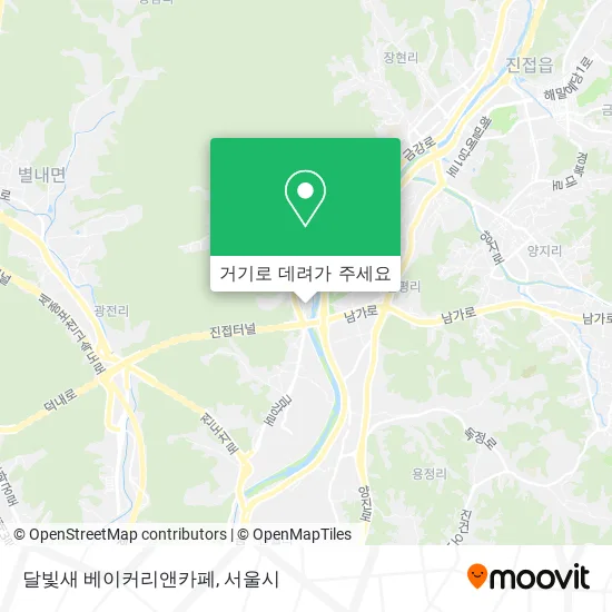달빛새 베이커리앤카페 지도