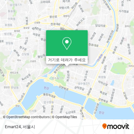 Emart24 지도